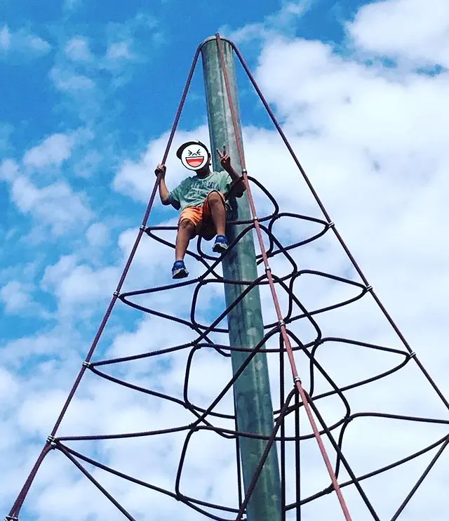 夏休み終わりの福岡県飯塚市の「大将陣公園」-3