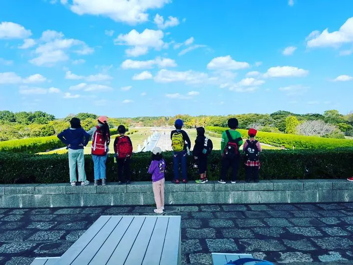 福岡市東区で戸外活動「海の中道海浜公園」