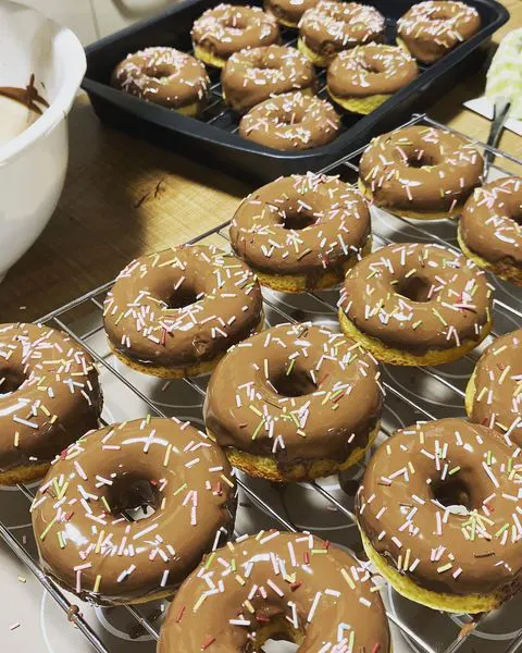 冬休み直前!みんなでおいしいドーナッツ